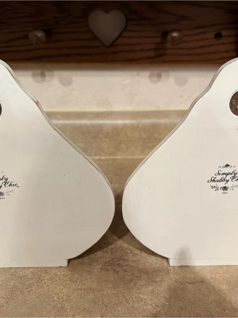 Vintage (2005-yep, it’s vintage now!)  Floral Wall Sconces - Shabby Chic